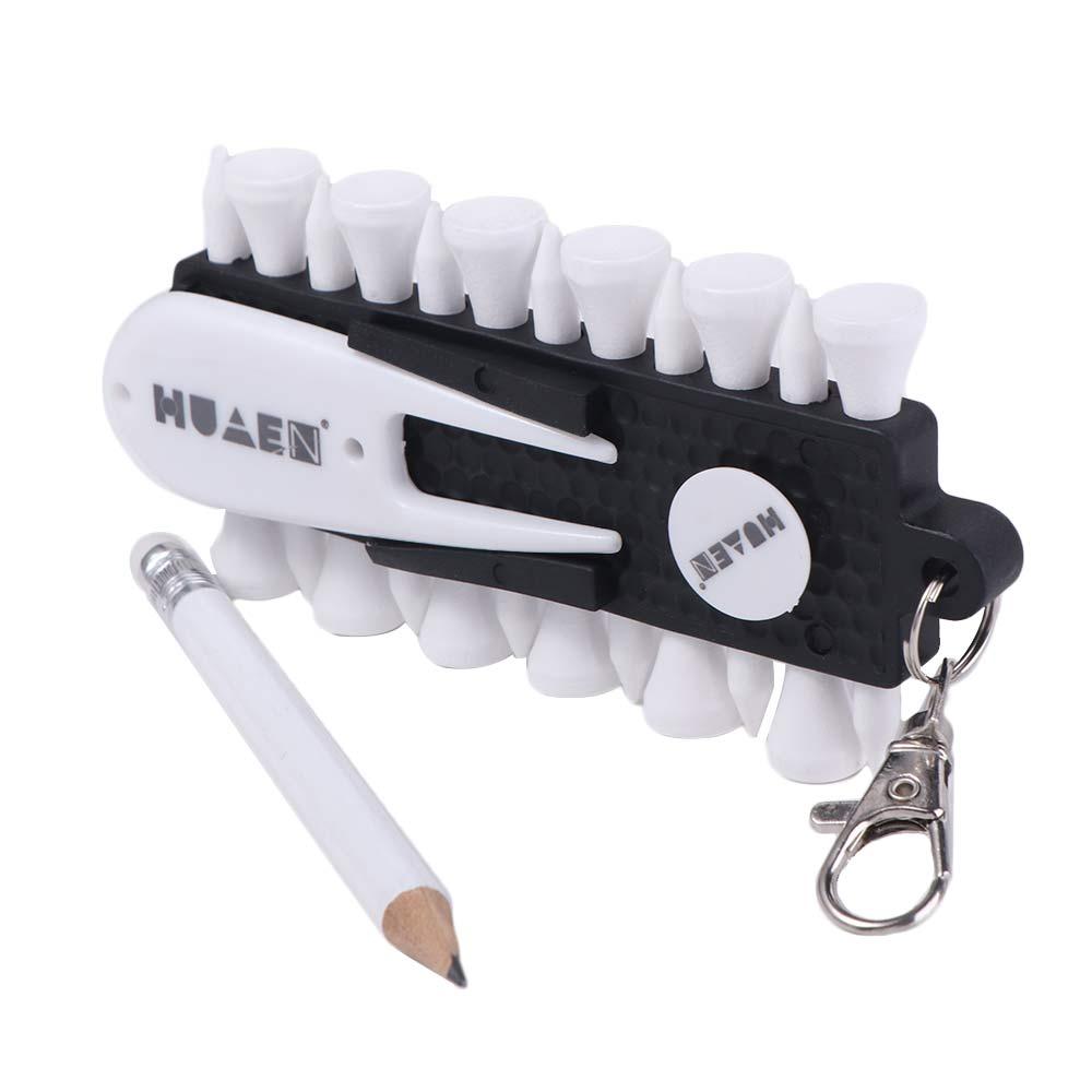 Storage Device Golf Tees Holder Divot Repair Tool Green Fork Golf Golf Tees Rack  Golfer Gift