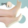 Breathable Toe Socks 2-Toe Invisible Liner Socks with Anti-Slip Silicone Ultra-Thin Moisture-Wicking Socks for Loafers Sneakers
