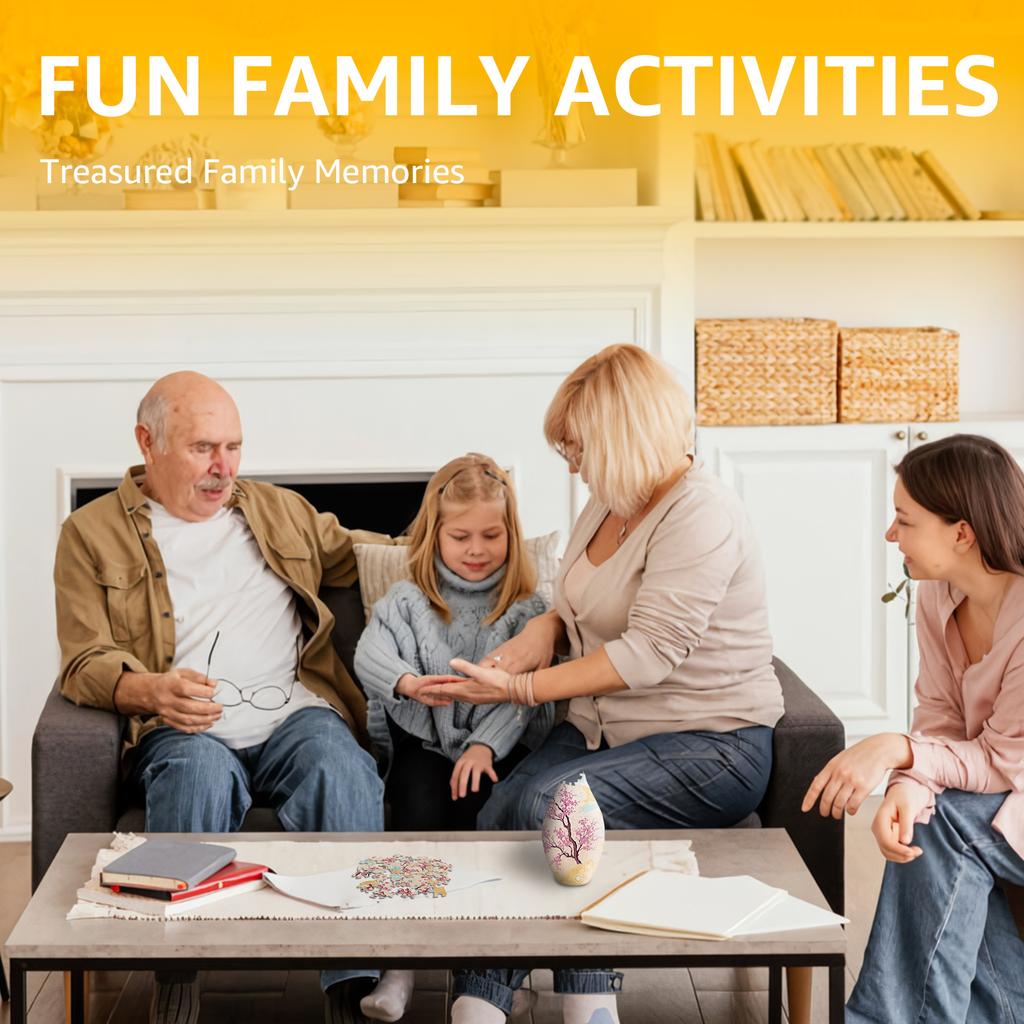 Creative 3D Puzzles Vase Desktop Decorative Puzzle Flower Vase Ornaments Stress Relieving Jigsaw Handmade Housewarming Gifts