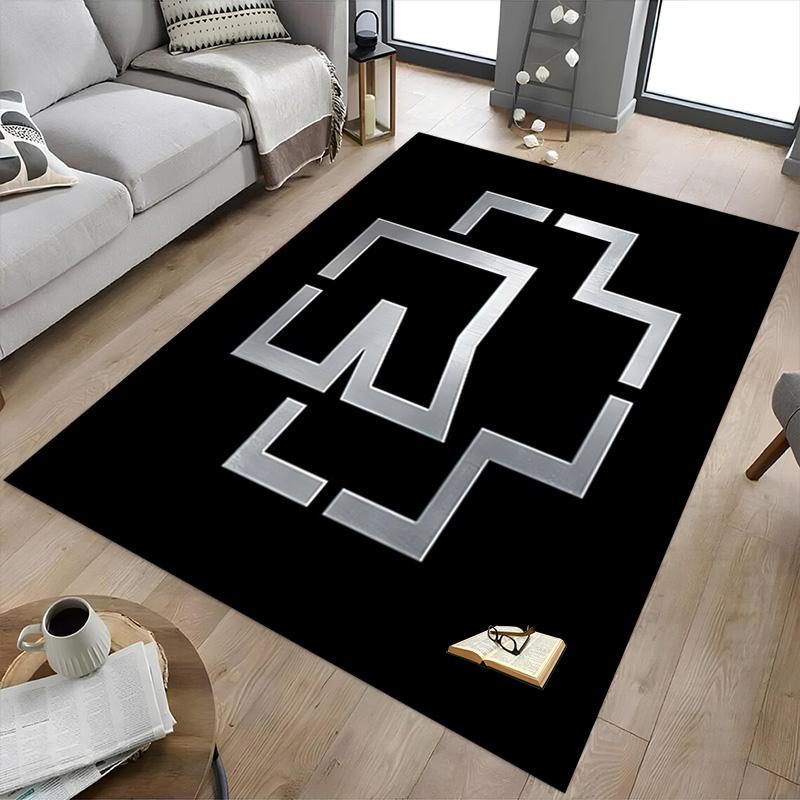 1pc Fire Metal Energy Carpet for Playroom Bedroom Living Room Sofa Home Decor,kids Game Area Rug Non-slip Floor Mat Y730163
