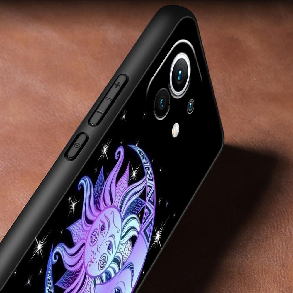 Phone Case Cover for Xiaomi Mi 17 15 14 13 12 11 Ultra 15T 14T 13T 12T 11T Pro Lite 5G Soft TPU Capas Funny Sun Moon Face Fundas