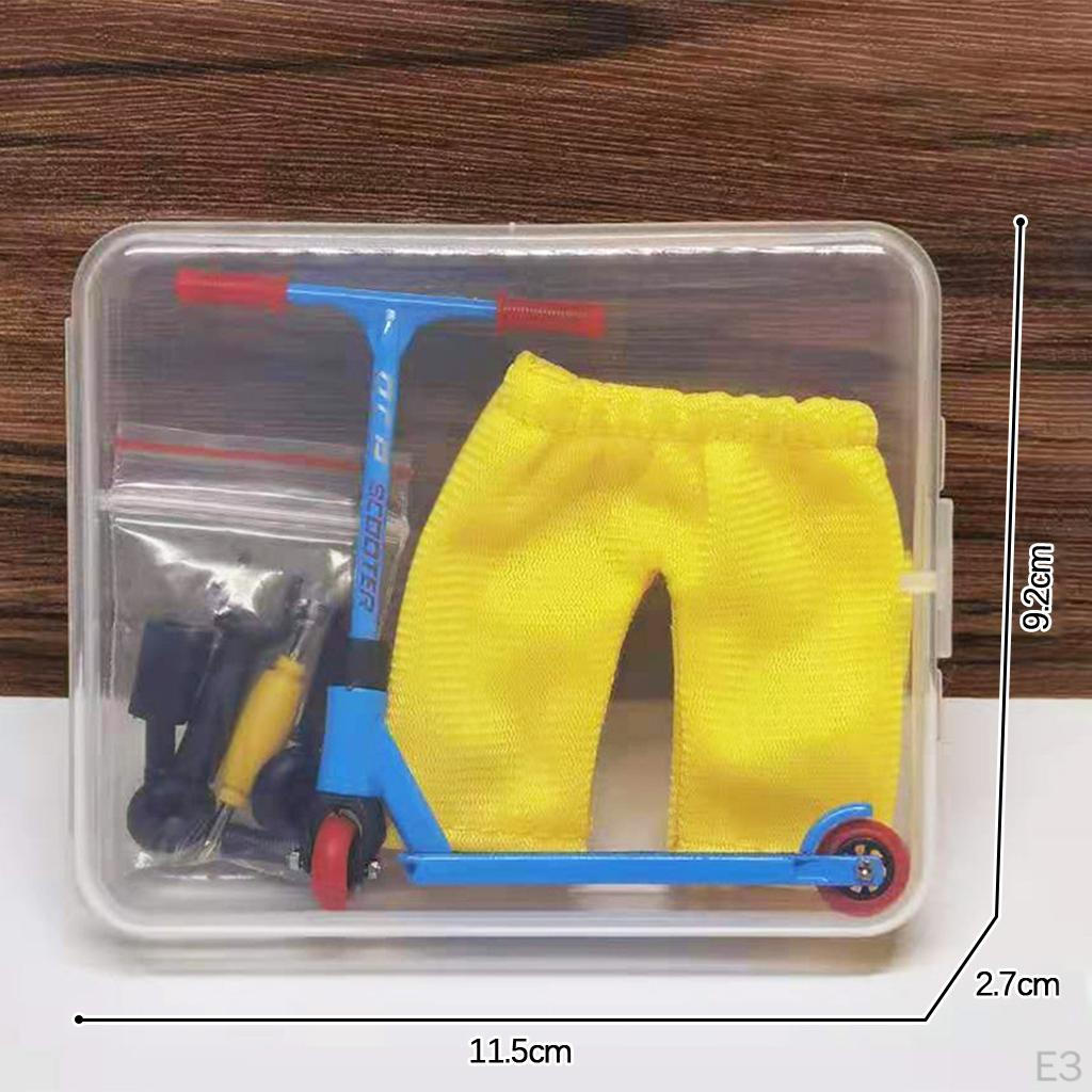 Scooter Skates Finger Two Wheels Skateboard Fingertip Bikes Toy Birthday Gift for Lovers