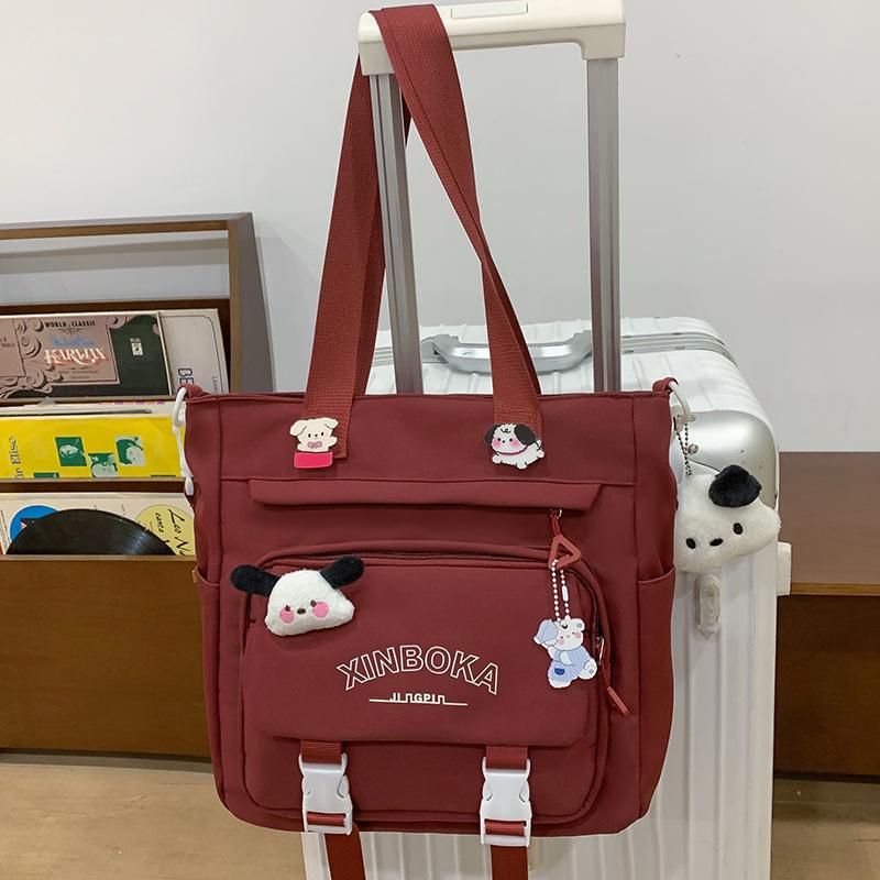 Schoolbags for Children Elementary School Students for Girls Junior High School Students Letter Backpack
