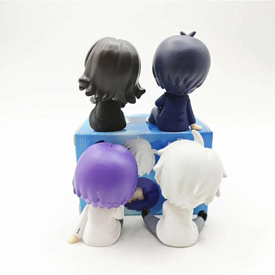 Blue Lock Anime Figur - Isagi Yoichi & Bachira Meguru Kawaii Q-Version Sove Statuette Samlerobjekt Børnelegetøj Gave