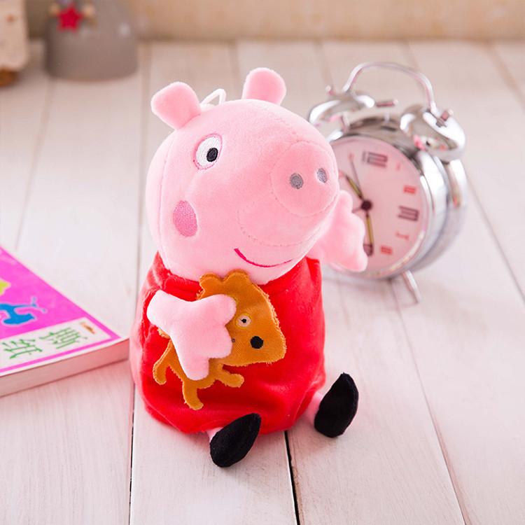 Peppa Pig Plush Toy Family Set With Pp Cotton Fill For Kids Birthdays And Sleep Time