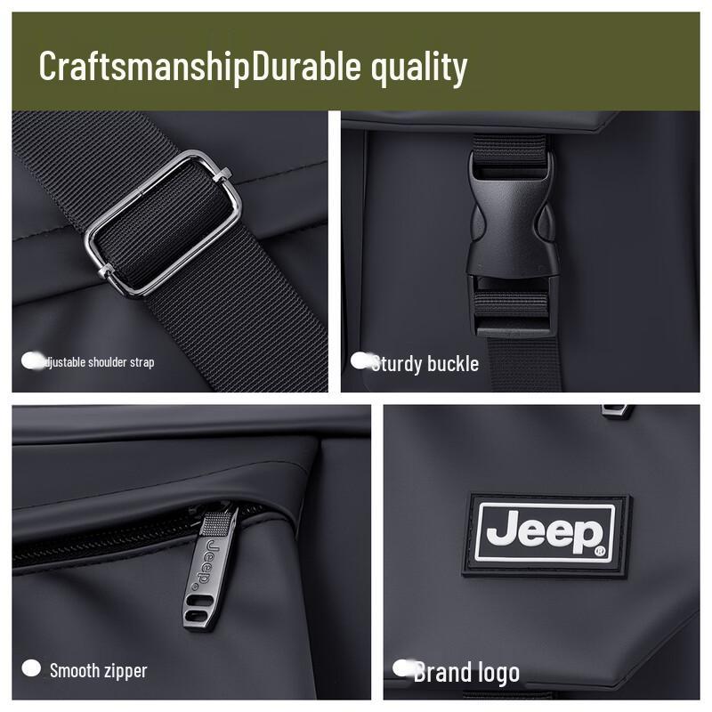 JEEP Unisex Casual Crossbody Messenger Bag