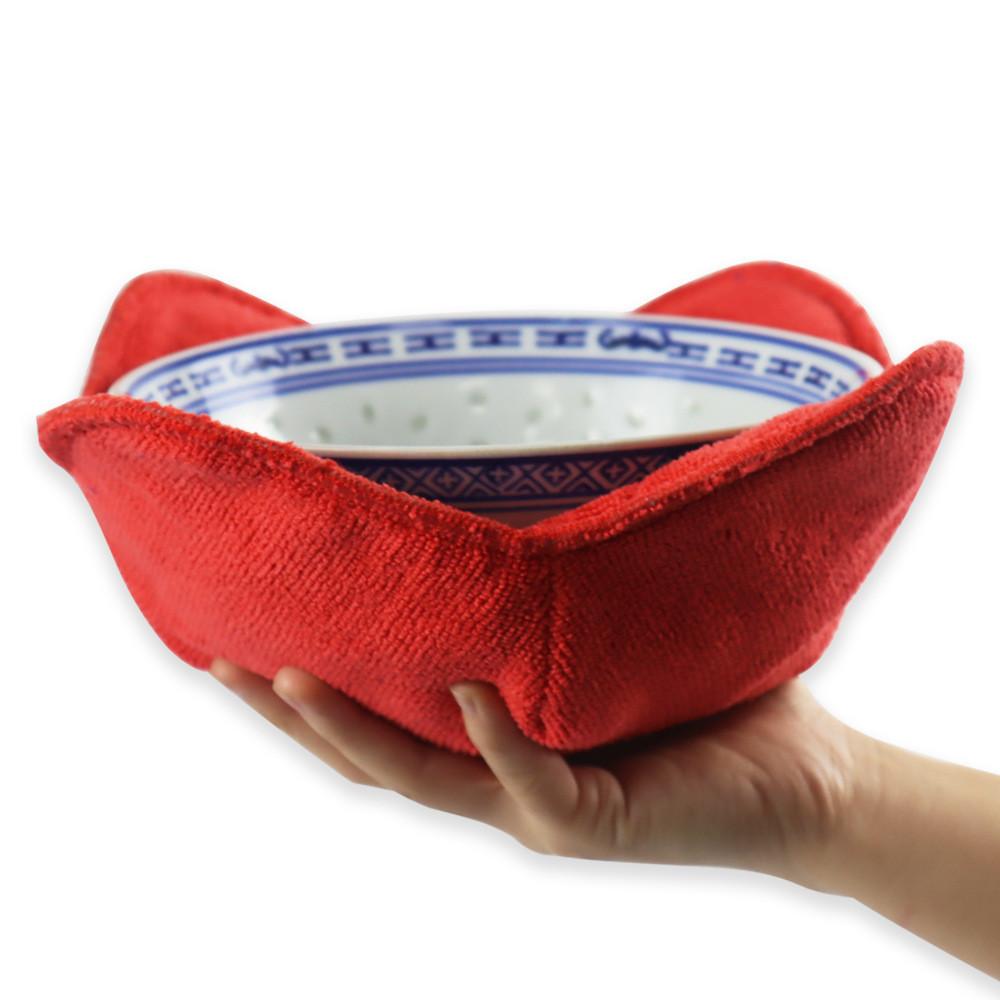 4 Pieces Bowl Mat Pad For Microwave Food Heating Safe Hot Bowl Holder Heat Proof