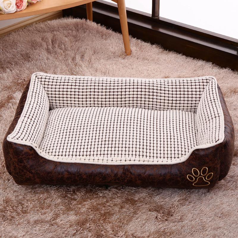 Acornpets Coffee Deluxe Color Dog Bed Cat Pet Pillow Fleece Small Or Dogs Medium