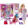 Leantoys Doll Lucy Pregnant Doll Set Accessories XXL