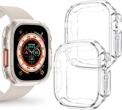 Watch Case for Apple Watch Ultra 2 49MM Series 10 9 8 7 SE 6 45MM 46MM 44MM 40MM Transparent Cover Apple Watch Screen Protector