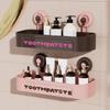 Plastic Bathroom Shelf Punch Free Wall Shower Shampoo Rack Makeup Organizer  Bathroom