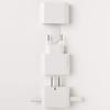 MUJI Travel Plug 18365739 Adapter, White,