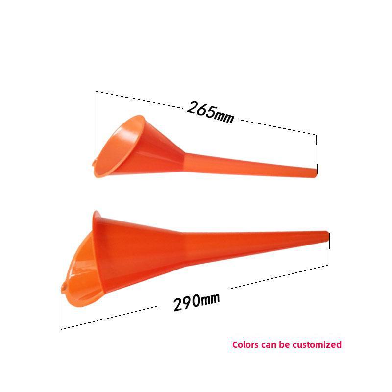 Ручная пластиковая воронка с длинным горлом для заправки мотоцикла - утолщенная, многофункциональная для бензина и дизельного топлива