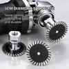 Engraving Cutting Disc Diamond Saw BIade with RemovabIe 5/8-11 FIange for DIY Stone Marble Porcelain