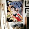 Astro Boy print Pattern Home Decor Tapestry, Wall Hanging, Decorative RV Wall Cloth.XGT0914398