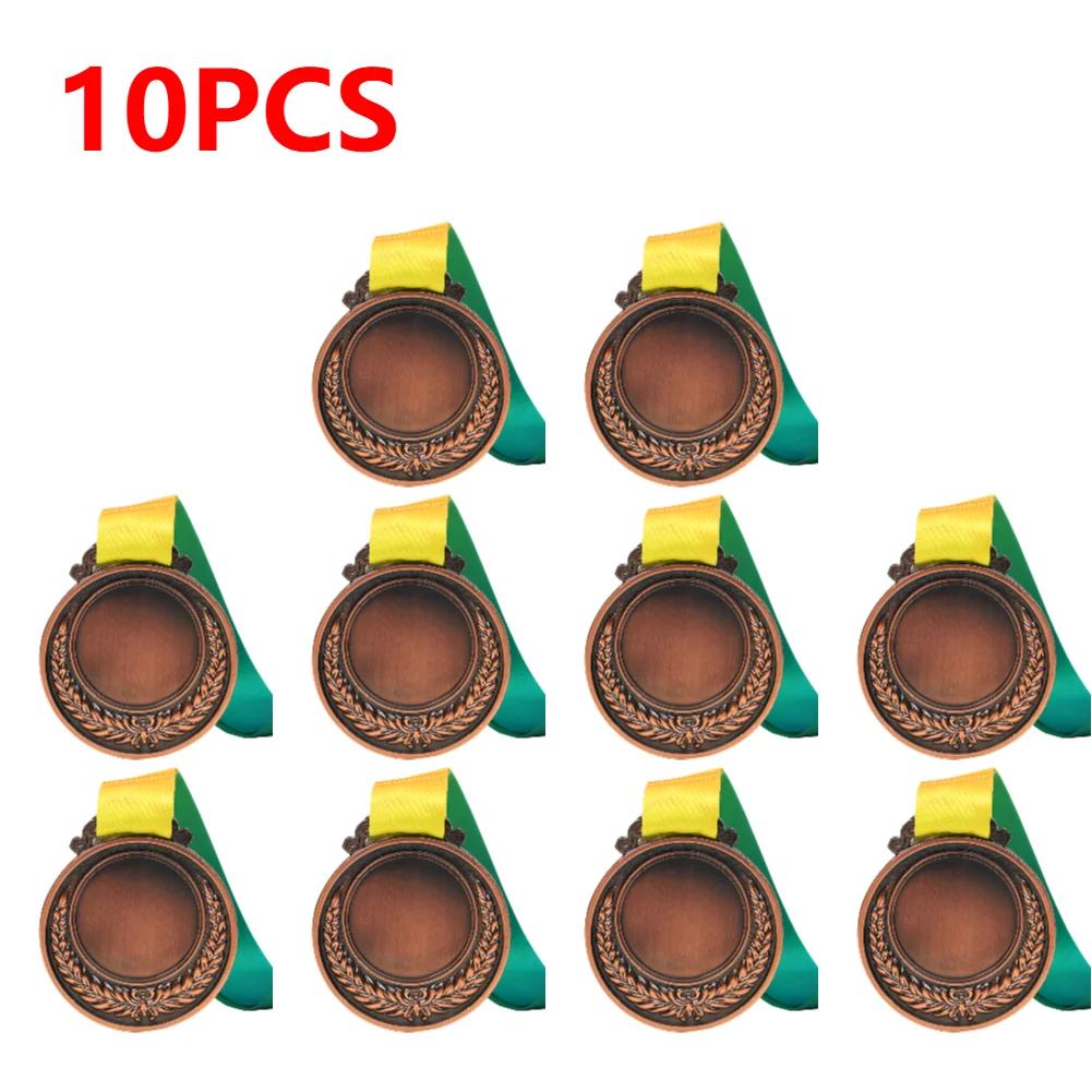 

2 Inches Gold Silver Bronze Award Medal with Neck Ribbon Winner Award Medal for Kids School Sports Meeting