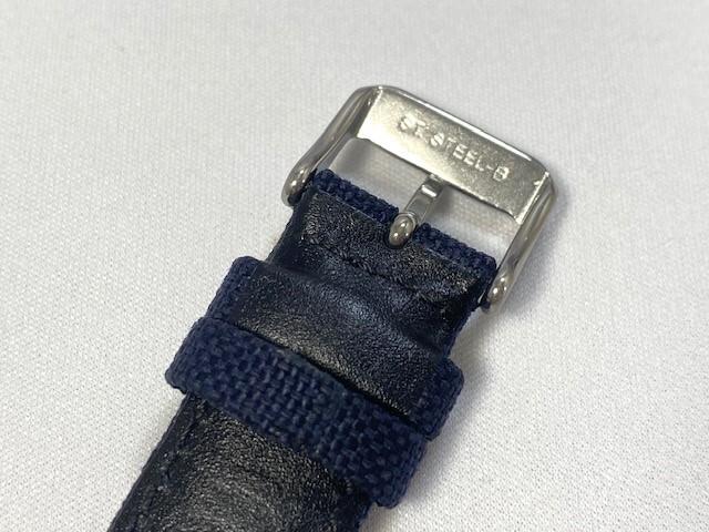 L0MT011J0 SEIKO Prospex 20mm Polyester Band Navy and via (for SBDY101/ 4R35-04J0 others) (Ships Nekoposu)