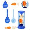 5 Pieces Beach Toys Set for Kids Sandbox Summer Fishing Shovels Travel Outdoor Game Sand Castle