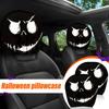 Car Seat Headrest Cover 2 Pieces Halloween Car Seat Rest Cover Protector Decorative Accessories For Automotive SUV Road Trip