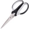 Deli 6018 Exquisite Stainless Steel 154mm Scissors for Household, Office, and Art Paper Cutting