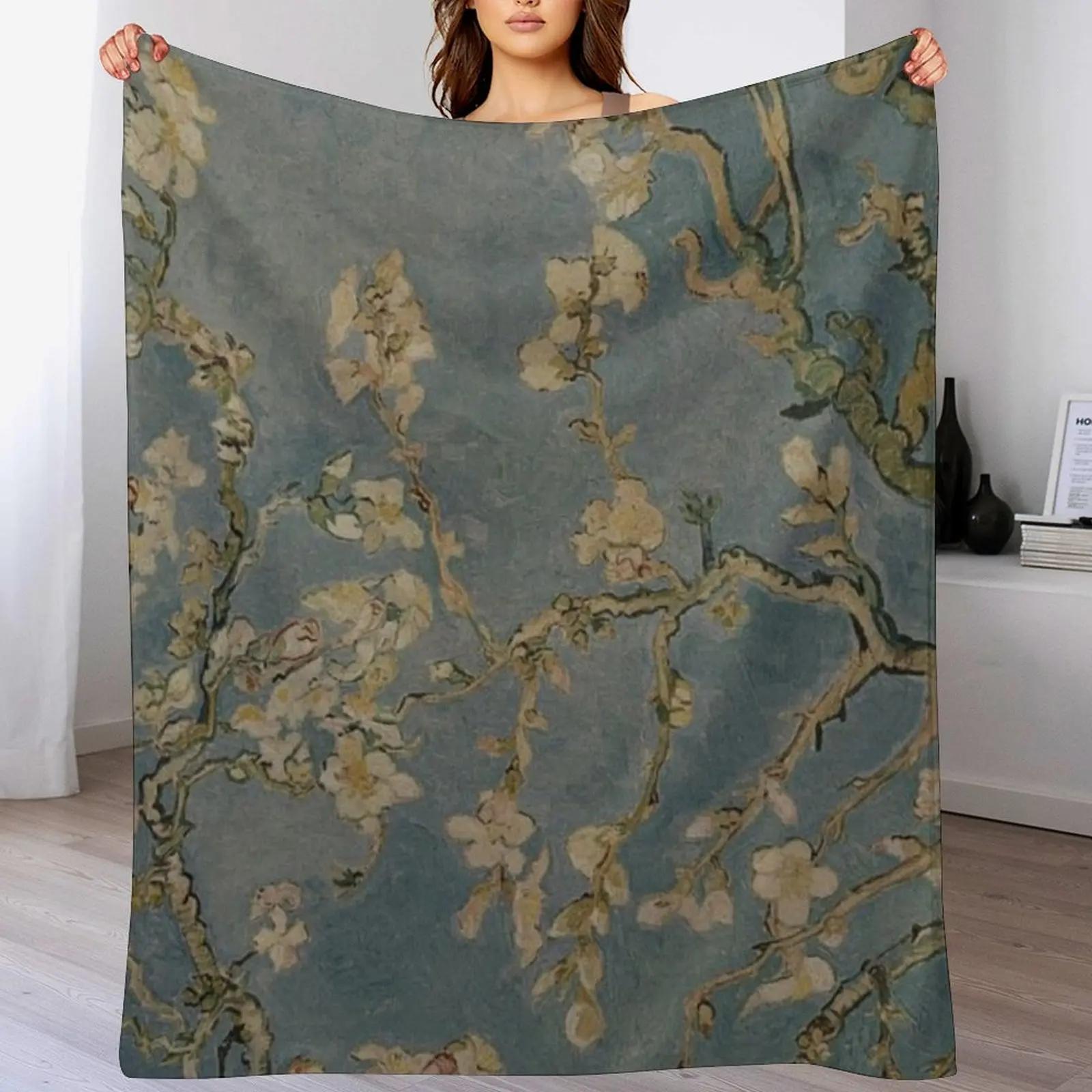 

Blossom flower Throw Blanket Reusable Durable Soft Blanket for All Seasons 102x76cm(40x30in)