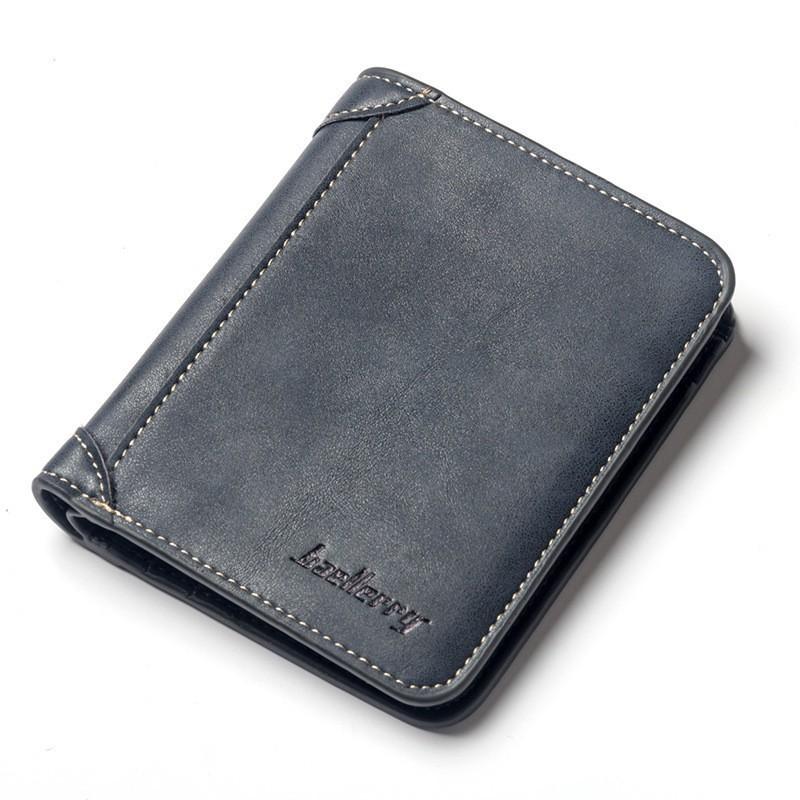 

Card Bag ID Storage Fashionable Two Fold Thin Design Multiple Slots Anti Demagnetization Wallet Integrated Credit Holder 12X10X2