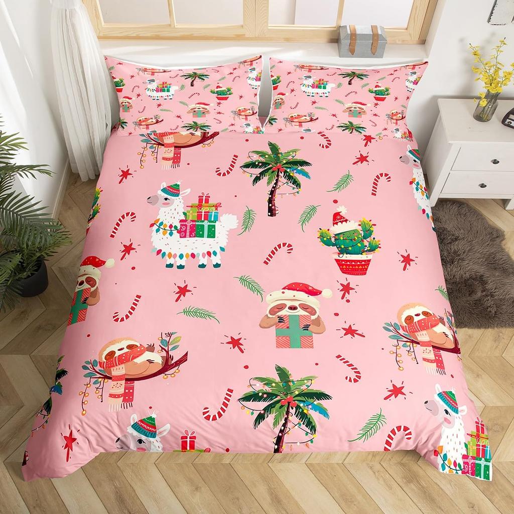 Comforter Cute Alpaca Queen Size Lightweight Down S Bedroom Decor Cartoon Animals No Comforter