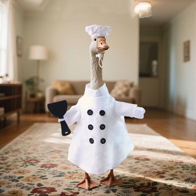 Adjustable Porch Geese Clothes Washable Goose Cosplay Clothes Outdoor Geese Dress  Party