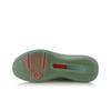Li Ning 937 Rebirth High-Top Retro Basketball Shoes Men Sneakers Water Gray Green AGBQ027-3