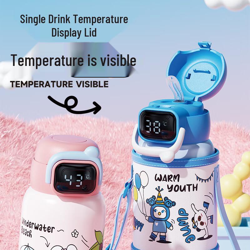 Smarte Cartoon Doppelwandige Isolier-Wasserflasche