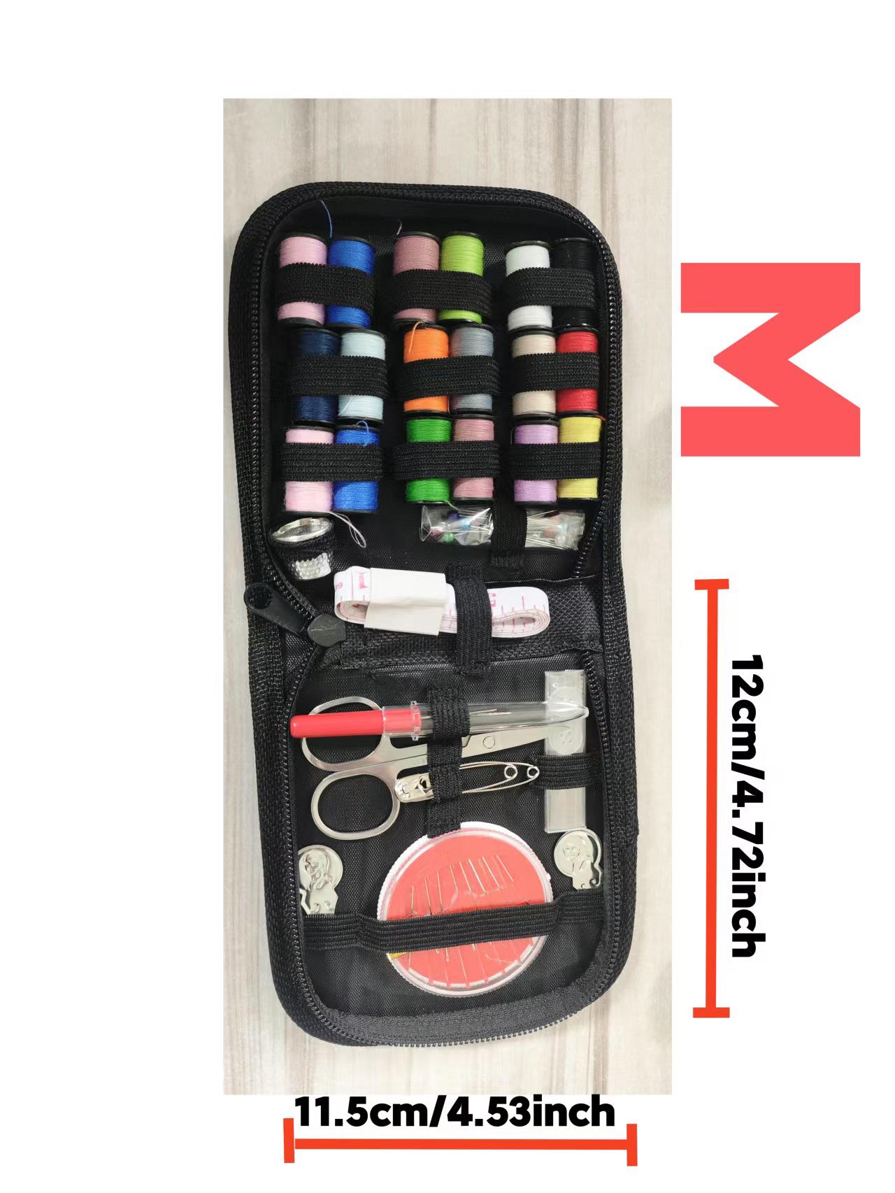 

Портативный бытовой швейный набор: Набор иголок и ниток с швейными нитками и сумкой Sewing Kit