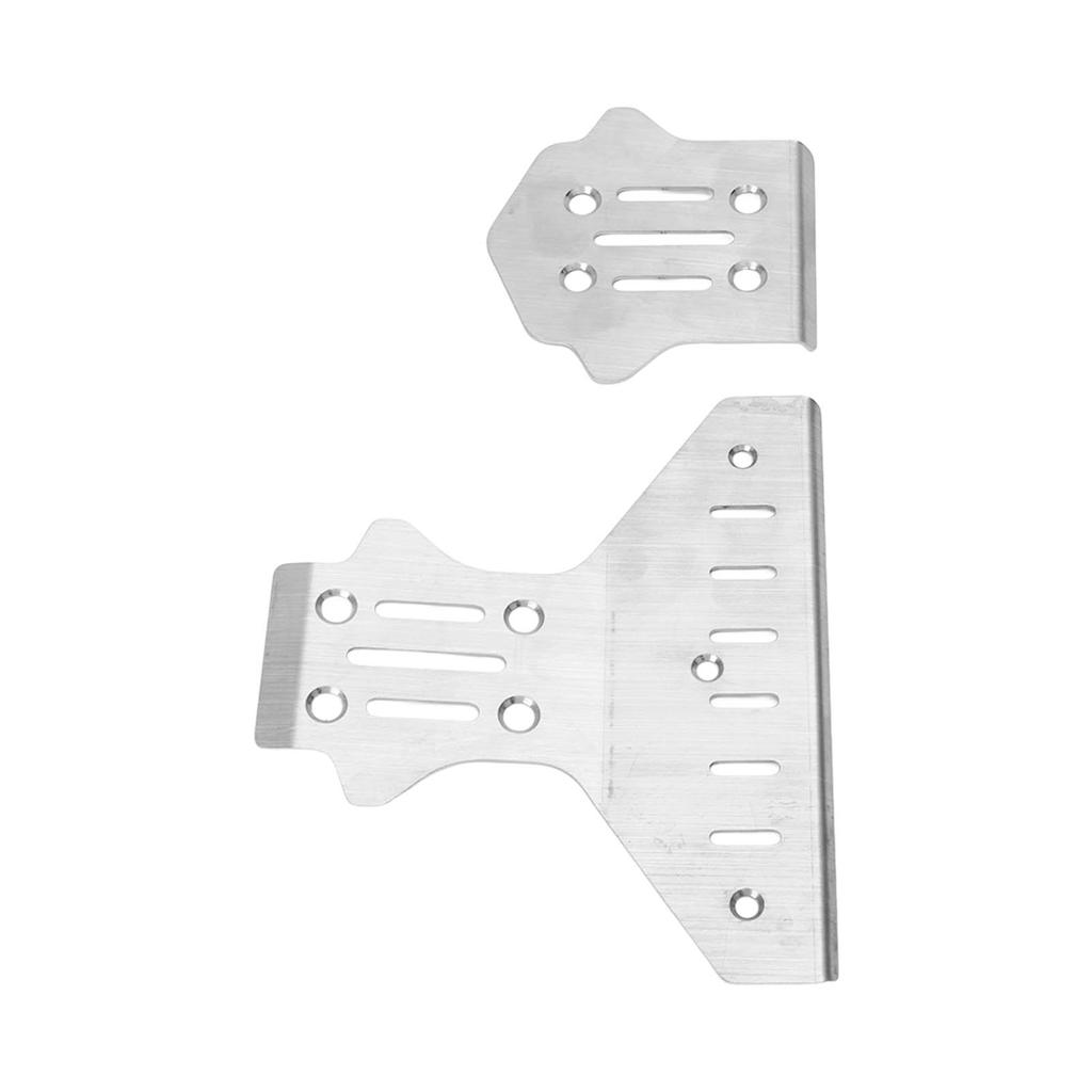 RC Chassis Armor Stainless Steel Front Rear RC Car Body Protector Armor for King Motor KM 17 RC