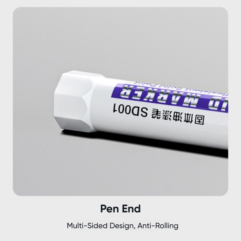 High Temperature Resistant Paint Pen Solid Art Painting Pen Wood Plastic Glass Stone Painting