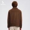 HAZZYS Men's Wool Blend Shirt-Style Jacket
