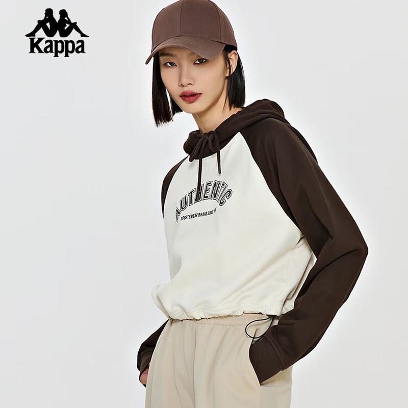 Kappa Women s Retro Knitted Hoodie Sweatshirt S 6190₽