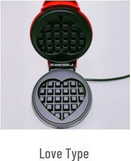 Mini-machine à petit-déjeuner: Machine à gaufres, à pain, à crêpes, à gâteaux et à sandwichs