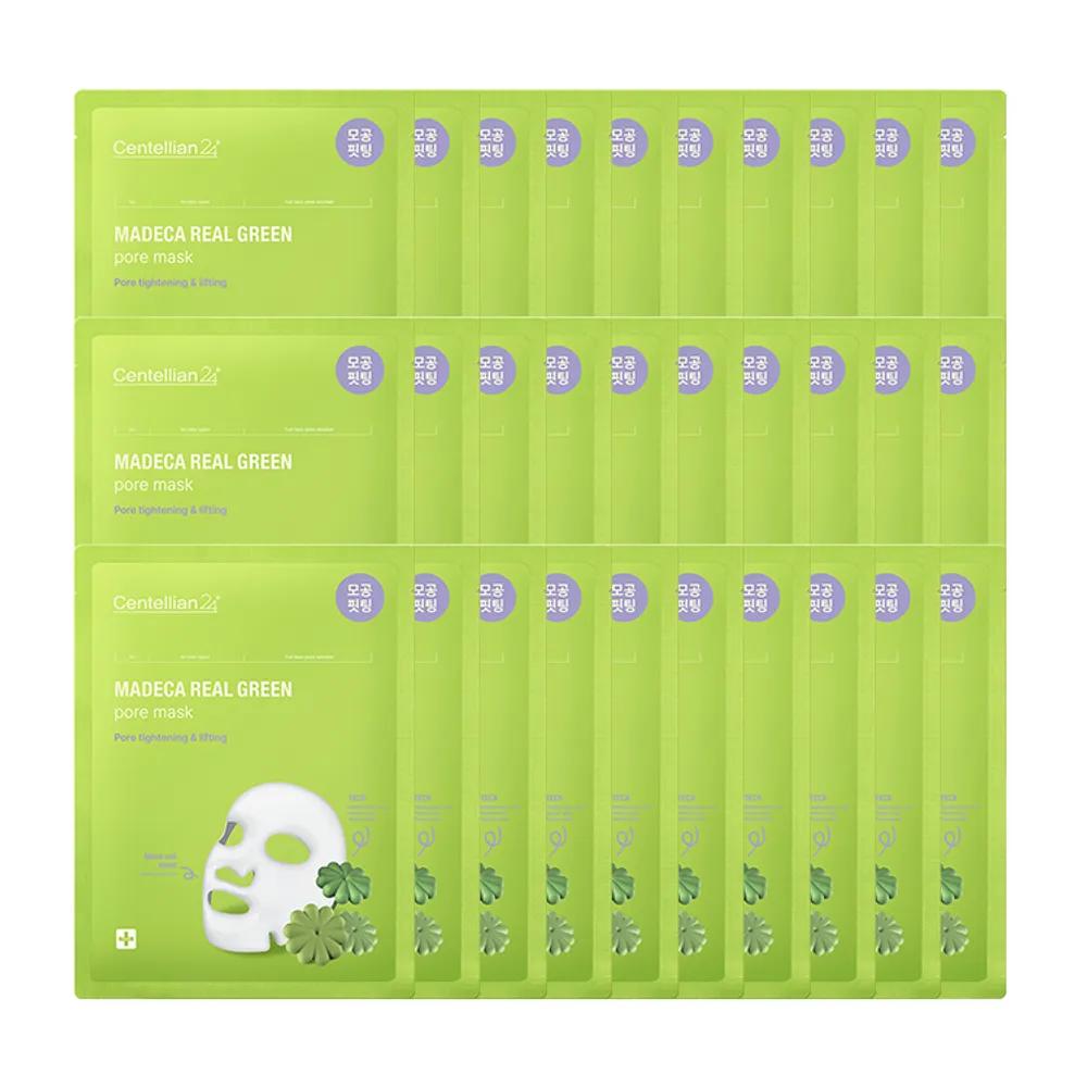 CENTELLIAN24 Madeca Real Green Pore Mask 30 Sheets
