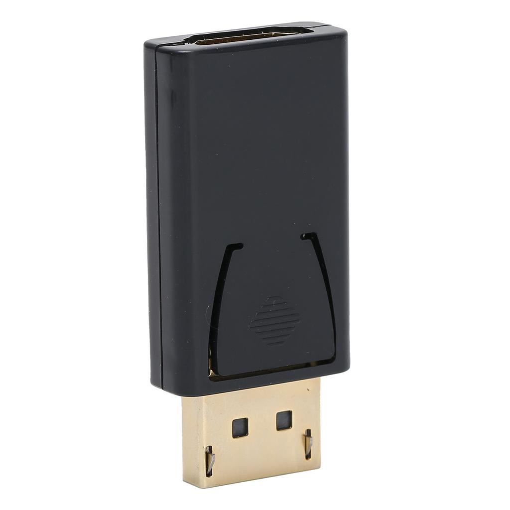 4K DP Male to HD Multimedia Interface Female Adapter 1.4V Gold Plated Converter Black