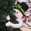 Cute Hugs The Tree Doll Santa Claus Snowman Christmas Tree Ornament Festive Decor Noel Atmosphere Cloth Xmas New Year 2025