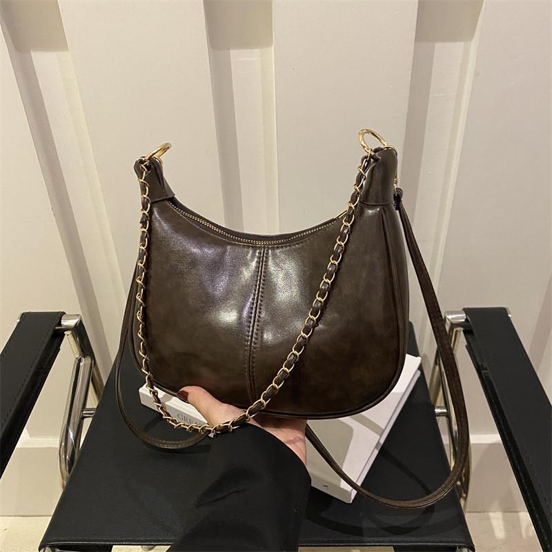 Trendy Pu Crossbody Bag With Zipper Fastening And Cell Phone Compartment For Street Style