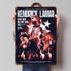 Kendrick Lamar Super Bowl Plakaty Blaszane Personalizowane Sztuka Ścienna Retro Vintage Metalowe Znaki do Domu Pokoju Mancave Dekoracja Przytulna