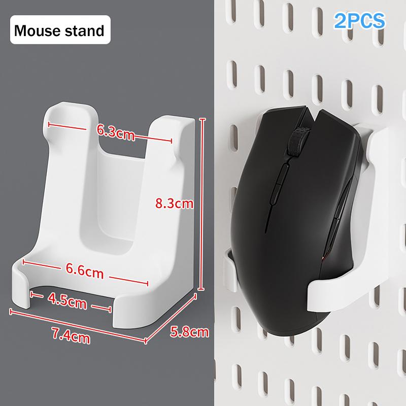 Mechanische Tastatur Wandhalterung ABS Haken für Lochwand Hängeleiste Lochwand Maushalter