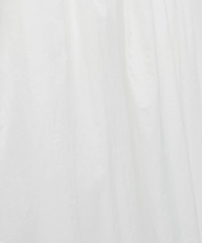 Rosiro Balloon Long Skirt White