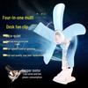 Compact Silent High-Power Mini Fan, Clip-On Bedside Fan for Dorms
