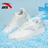 Anta Little Inspiration Non-Slip Lightweight Low-Top Skate Shoes Women Sneakers White Blue Purple 922518068F-1