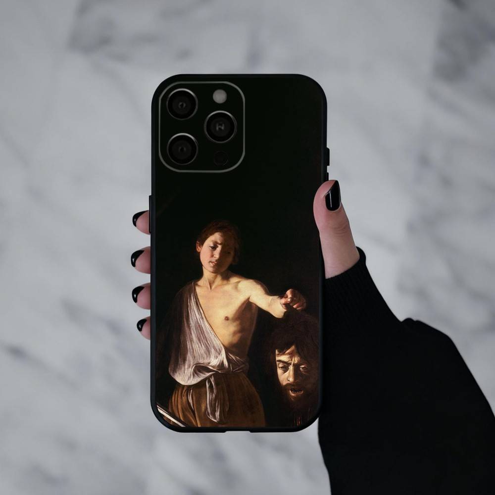 C-Caravaggio-O P-Painting-G Phone Case For iPhone 17pro, 16,15,14,13,12,11 X XR Plus,Others Soft Black Cover