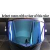 Carbon Fibre Full Face Helmet Motocross Racing Capacete Single Nail High End Configuration Motorcycle Equipments