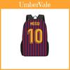 Messi Football Kids School Backpack With Breathable Oxford Cloth For Elementary Students