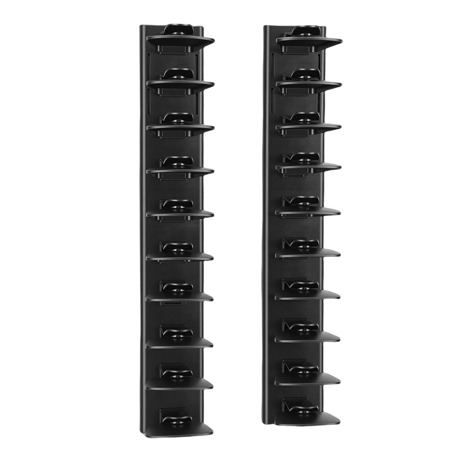 

2 Pack Hat for Baseball ABS Wall Mounted Hat Hook Storage Display Rack Holds Up to 20 Hats with Strong Adhesive for Wall Closet Door