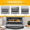 Air Fryer Tray Replacement for Cuisinart TOA-60 TOA-65 TOA-70 Toaster Air Fryer Convection Oven, 12.2*11'' Non-stick Mesh Air Fryer Stainless Steel